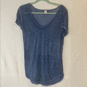 Hollister Blue Short Sleeve Tee